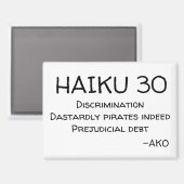 AIMANT HAIKU 30 (Recto/Verso)