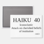 AIMANT HAIKU 40 (Recto/Verso)