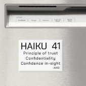 AIMANT HAIKU 41 (In Situ (Lave-vaisselle))