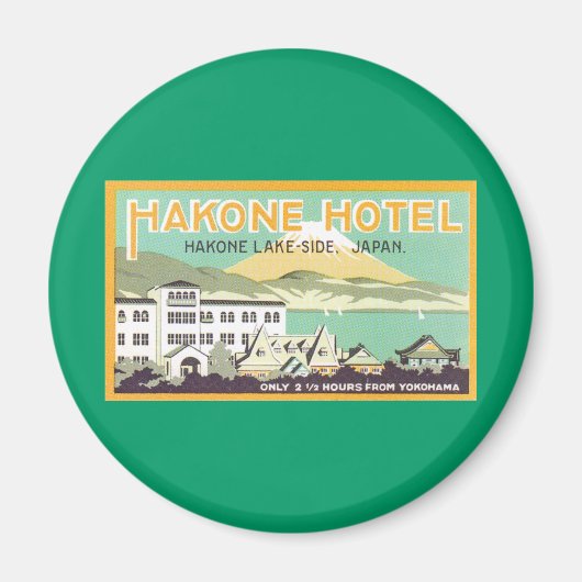 Aimant Hakone Hotel Japon (Devant)