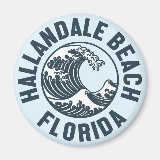 Aimant Hallandale Beach, Floride (Devant)