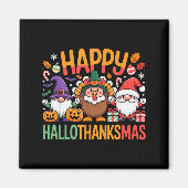 Aimant Hallothanksmas Dental Istant Funny Tooth Christmas (Devant)