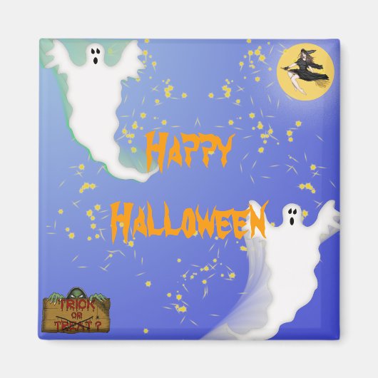 Aimant Halloween (Devant)