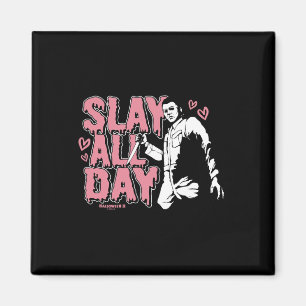 Aimant Halloween 2 Saint Valentin Michael Myers Tout Slay