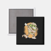 Aimant Halloween Avocado Mummy (Recto/Verso)