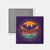 Aimant Halloween Bat Echoes-Ultrasound (Recto/Verso)