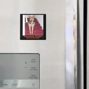 Aimant Halloween Berger Allemand Chien Pas de traitement