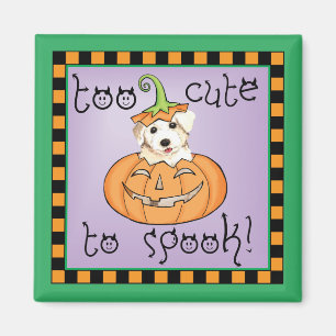 Aimant Halloween Bichon