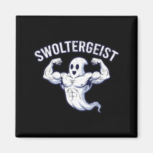 Aimant Halloween Bodybuilding Fantôme Drôle Swoltergeist