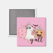 Aimant Halloween Boo Y'All (Recto/Verso)