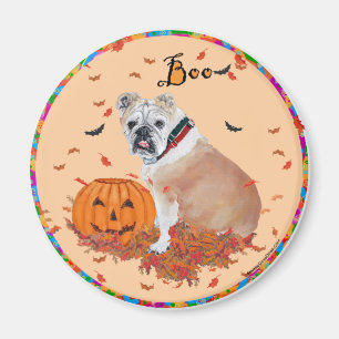 Aimant Halloween Bouledogue Anglais