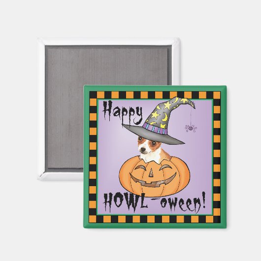 Aimant Halloween Chihuahua (Recto/Verso)
