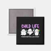 Aimant Halloween Child Life Specialist, Fall Child Life S (Recto/Verso)