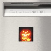 Aimant halloween citrouille jack-o-lanterne (In Situ (Lave-vaisselle))