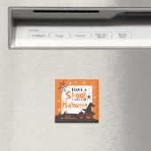 Aimant Halloween classe Spook-Tacular Orange (In Situ (Lave-vaisselle))