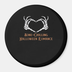 Aimant Halloween Coeur hanté Skeletal Bone Chilling Cla