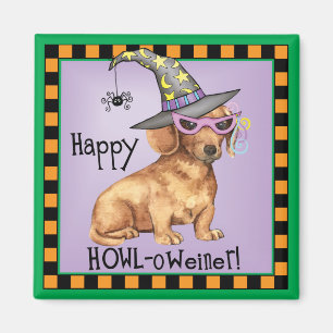Aimant Halloween Dachshund