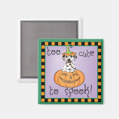 Aimant Halloween Dalmatien (Recto/Verso)