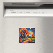 Aimant Halloween dans le fauvisme (In Situ (Lave-vaisselle))