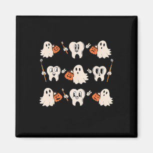 Aimant Halloween Dentiste Dental Dental Teintures Ghost P