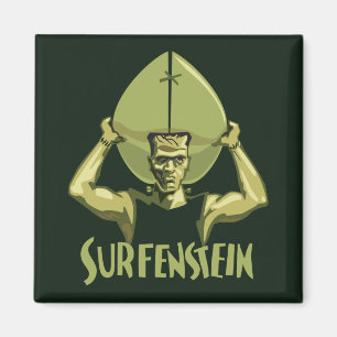 Aimant Halloween du surf Frankenstein