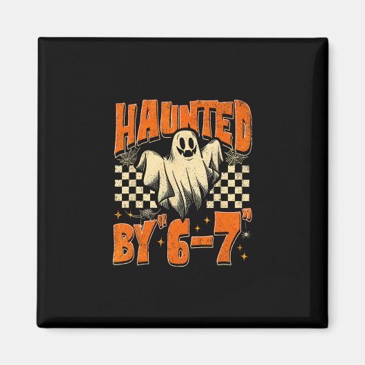 Aimant Halloween effrayant 67 Six Seven Meme 1 (10)  (Devant)