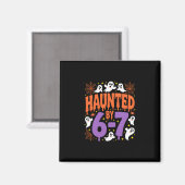 Aimant Halloween effrayant 67 Six Seven Meme 1 (5) (Recto/Verso)