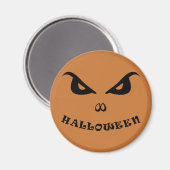 Aimant Halloween éffrayant effrayant visage (Recto/Verso)