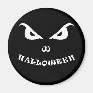 Aimant Halloween éffrayant effrayant visage