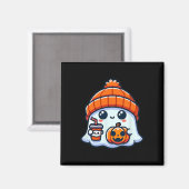 Aimant Halloween éffrayant Ghost Mens (Recto/Verso)