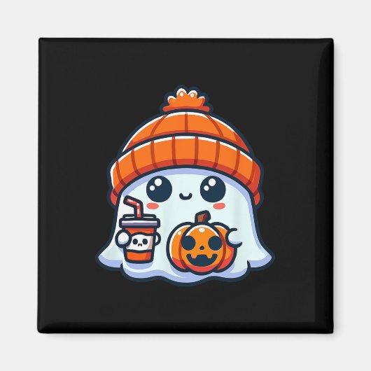 Aimant Halloween éffrayant Ghost Mens (Devant)