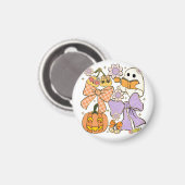 Aimant Halloween enseignant éffrayant (Recto/Verso)