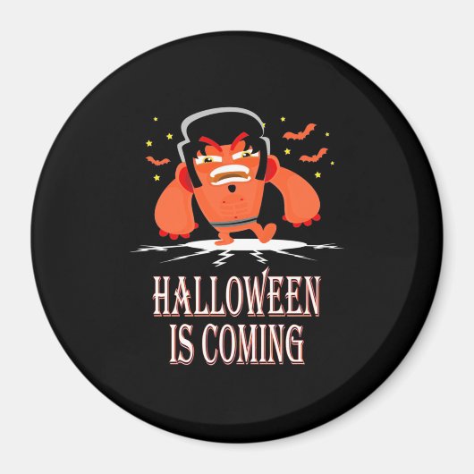 Aimant Halloween est à venir (Devant)