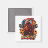 Aimant Halloween Evil skeleton (Recto/Verso)