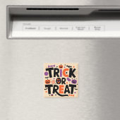 Aimant Halloween - festivités fantomatiques (In Situ (Lave-vaisselle))