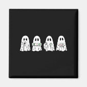 Aimant Halloween Ghost Playing Mahjong Soky Season Game D (Devant)