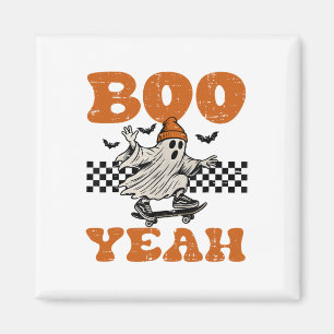 Aimant Halloween Ghost Skateboard Boo Ouais Costume Boys