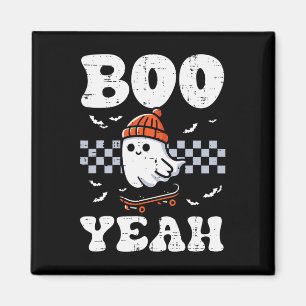 Aimant Halloween Ghost Skateboard Boo Ouais Costume Boys 