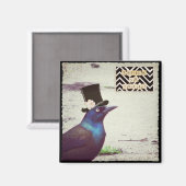 Aimant Halloween Grackle (Recto/Verso)