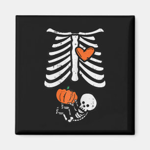 Aimant Halloween Grossesse Squelette bébé Halloween Costu