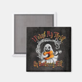 Aimant Halloween Guitare fantôme Booberry Hill (Recto/Verso)