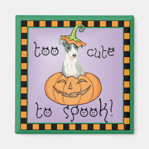 Aimant Halloween italien Greyhound