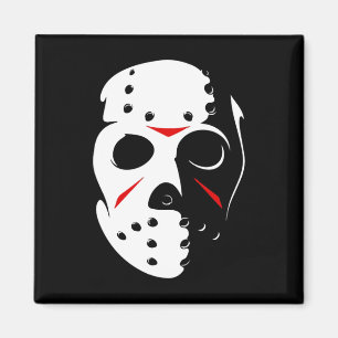 Aimant Halloween Jason Hockey Mask Vendredi 13