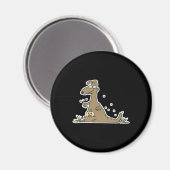 Aimant halloween kangourou (Recto/Verso)