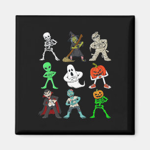 Aimant Halloween Keke Danser Squelette Et Monsters Garçon