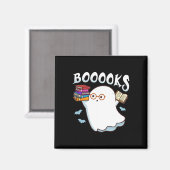 Aimant Halloween Livres Librairie Anglais Professeur Lect (Recto/Verso)