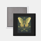 Aimant Halloween Luna Moth (Recto/Verso)