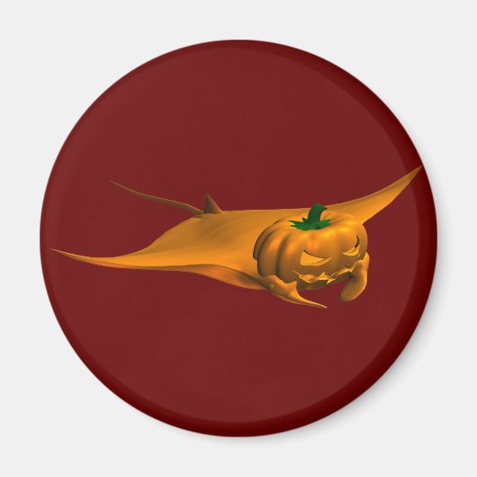 Aimant Halloween Manta Ray (Devant)