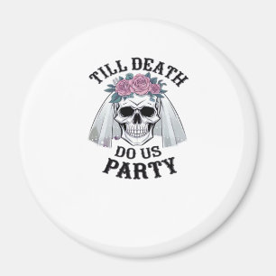 Aimant Halloween Mariage Éffrayant - Jusqu'à la mort Do U
