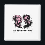 Aimant Halloween Mariage Gothique Mariée Groom Zombies Ju<br><div class="desc">Halloween Mariage gothique mariée Groom Zombies jusqu'à la mort</div>